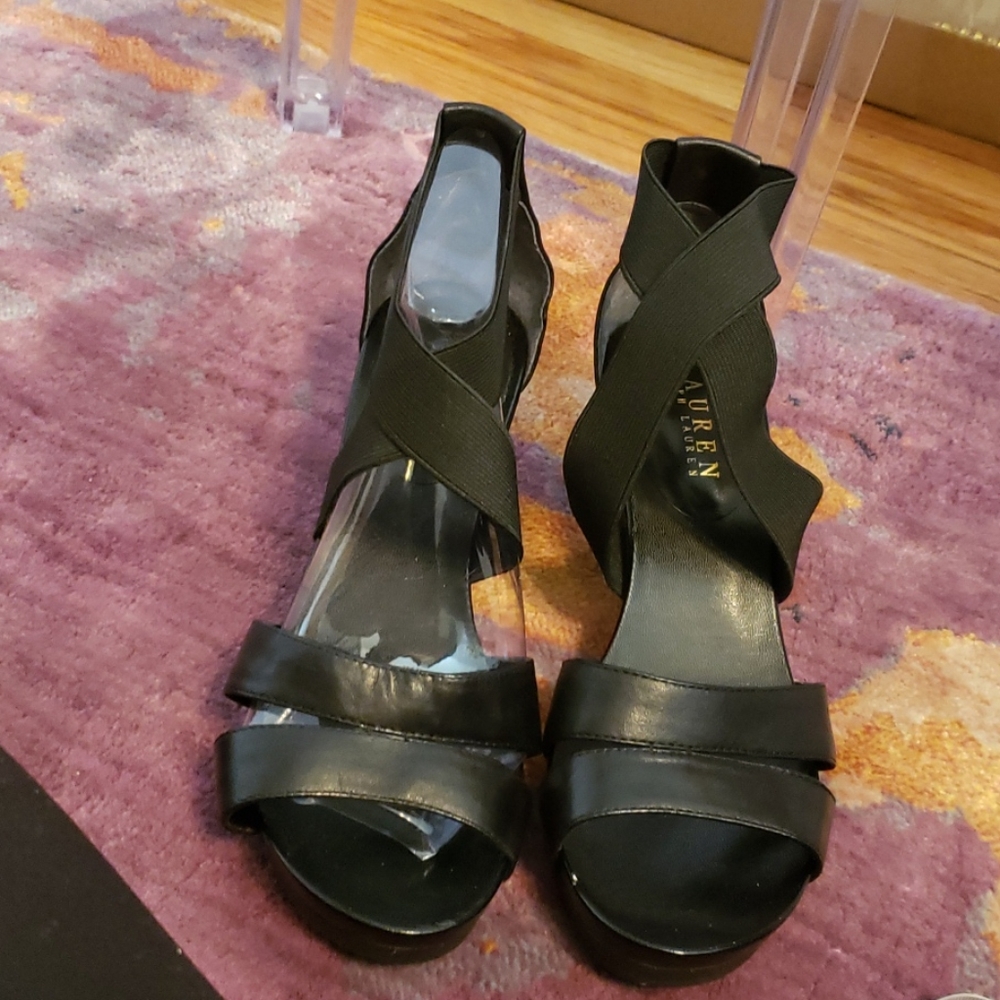 RALPH LAUREN WEDGE SANDAL